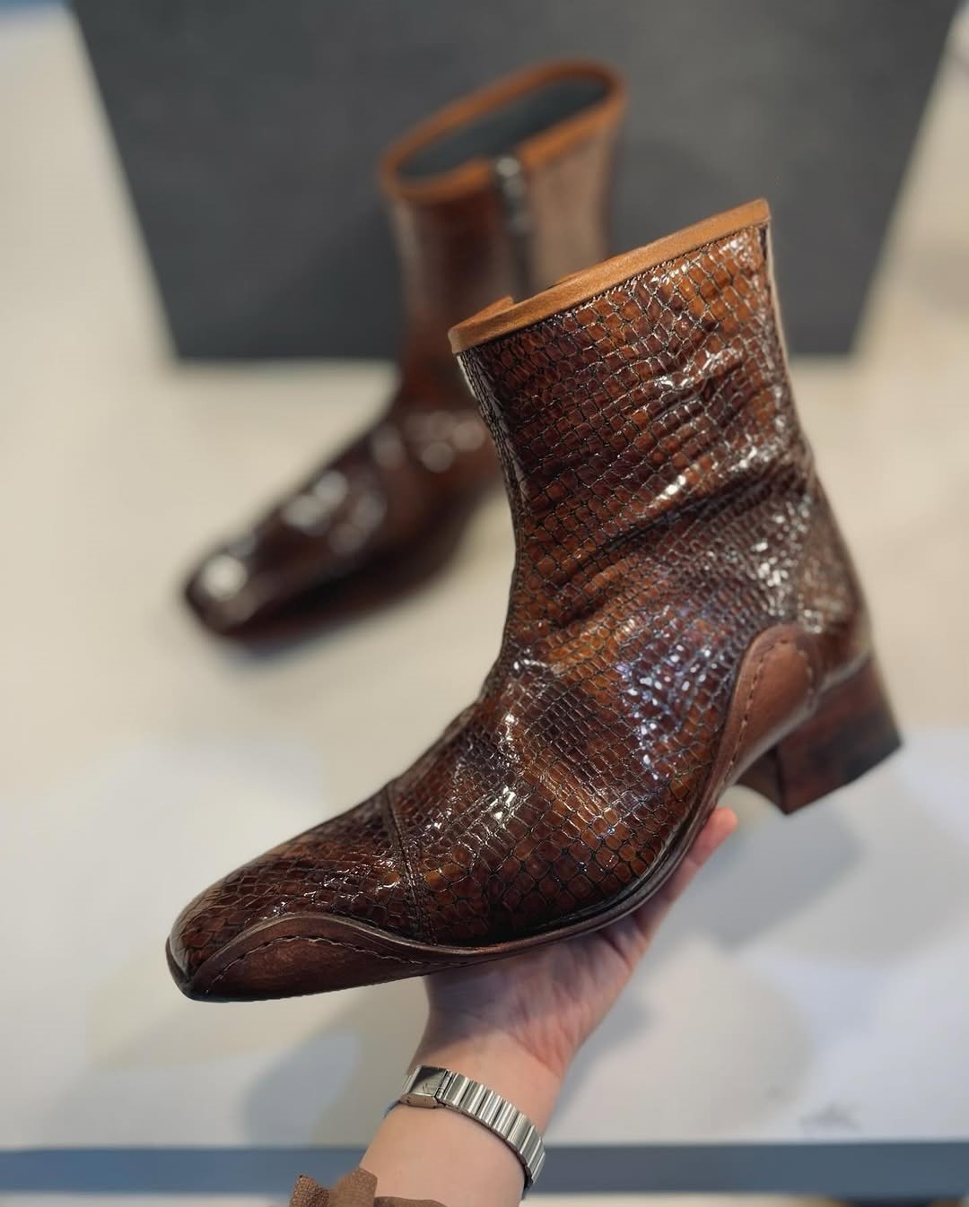 Men's Western Design Leather Boots