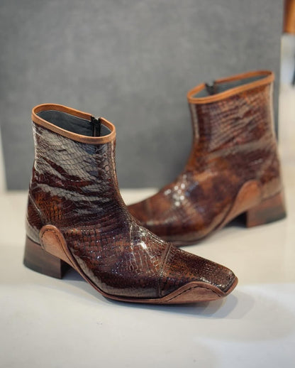 Men's Western Design Leather Boots