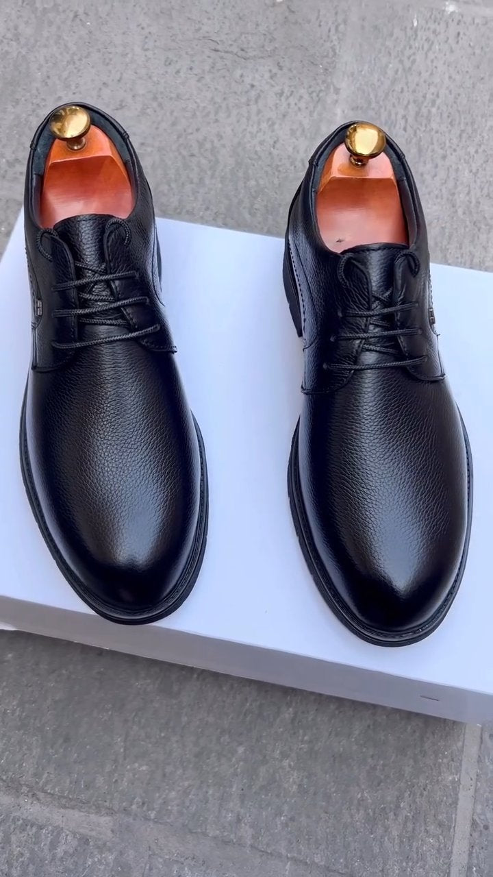 Men's Peplum Leather Shoes