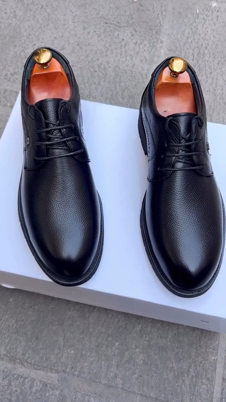 Men's Peplum Leather Shoes